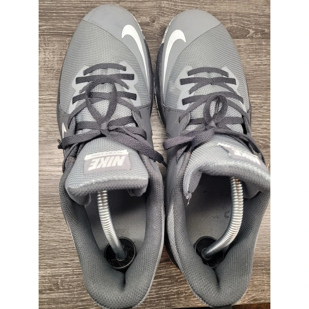 Nike Fly.By Low Dark Grey Black Basketball Shoes 908973-003 Mens Size 10 / UK 9